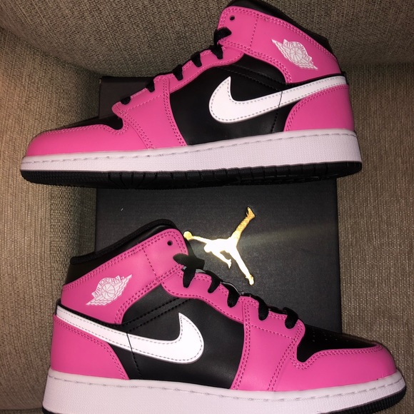 Air Jordan 1 Mid Pinksicle - Picture 2 of 7